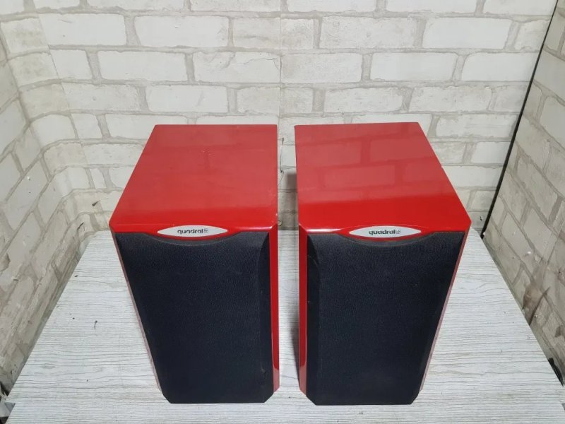 Hi-Fi Акустика QUADRAL PLATINUM S., ALTIMA 170 мм, 120 Вт, 35–28 000 Гц, Piano Red, б/у — фото 4