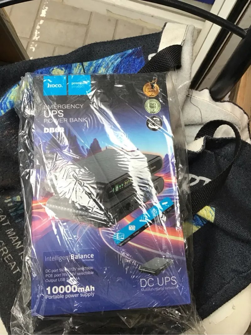 Hoco DB63 UPS для роутерів 5V/9V/12V 10000 mAh — фото 7