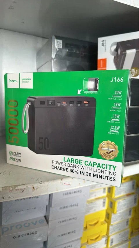 Hoco premium 50000mAh J94A PowerBank
