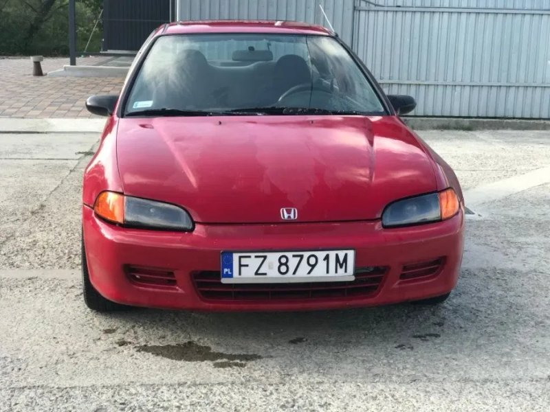 Honda civic Ej2 coupe D16Z9 /капот — фото 3