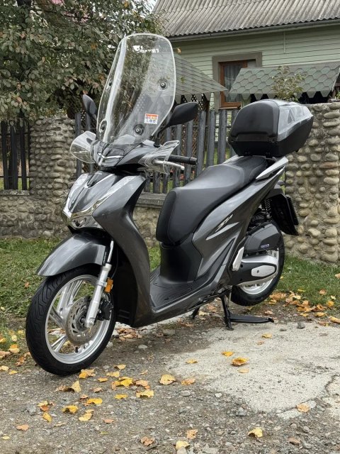 Honda sh 125 new 2022 full komplekt 3900km ne 150 300 350 мопед максіскутер хонда сш ісашка