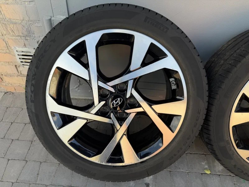 Hyundai kona титанові диски r18 5/14.3 — фото 2