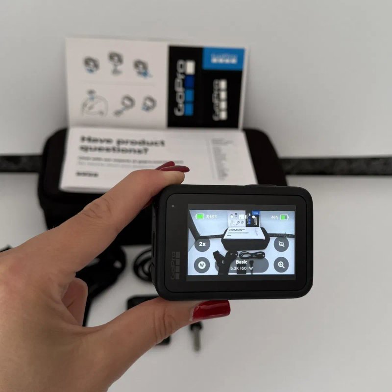 Ідеал! GoPro 10 Black екшн камера преміум якості для спорту подорожей природи відео зйомка гоу про 5.3K 60/FPS — фото 6