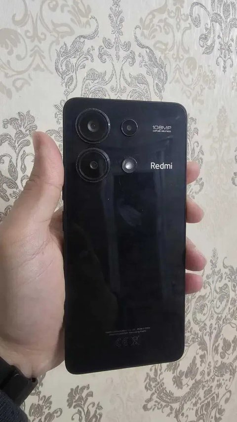 ИДЕАЛ! Xiaomi Redmi Note 13 6/128GB Black смартфон AMOLED 120Hz NFC 5000 мАч
