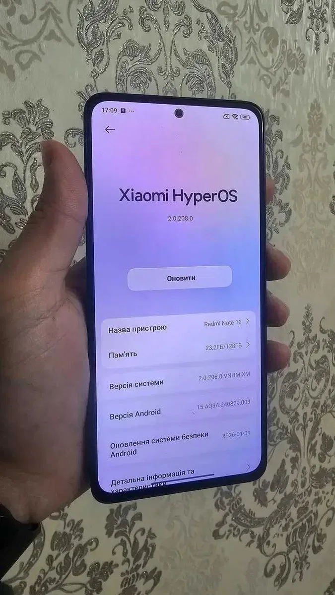 ИДЕАЛ! Xiaomi Redmi Note 13 6/128GB Black смартфон AMOLED 120Hz NFC 5000 мАч — фото 2