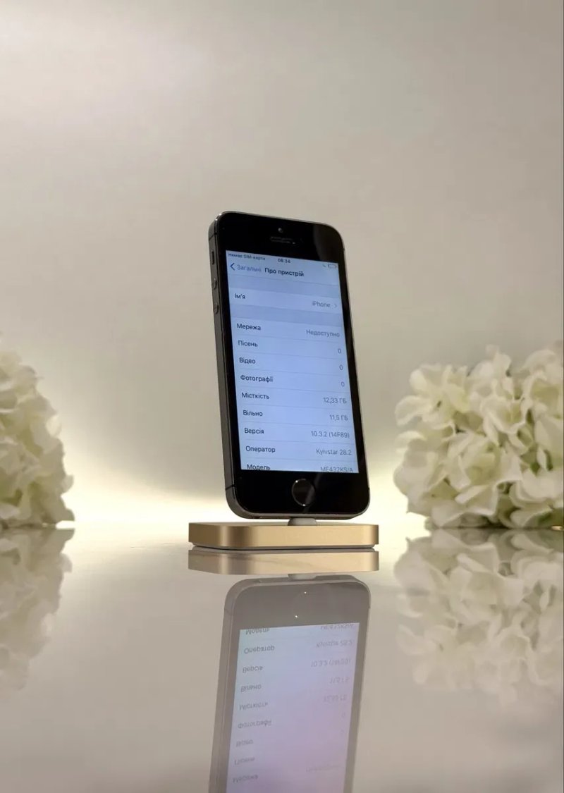 Ідеальний iPhone 5s 16GB Neverlock 93%АКБ Space Gray (Магазин Гарантія) — фото 4