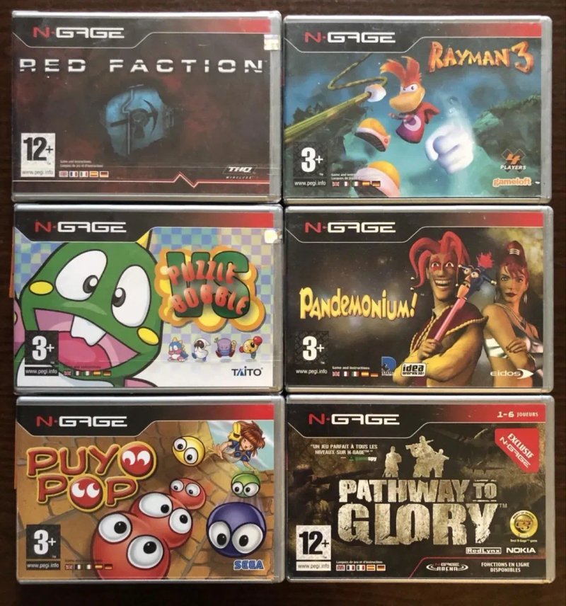 Ігри для Nokia N-Gage: X-Men, Tomb Raider, Sonic, Spider-Man, Splinter Cell, Sims Rayman Red Faction, Crash FIFA, Call of Duty, Asphalt — фото 2