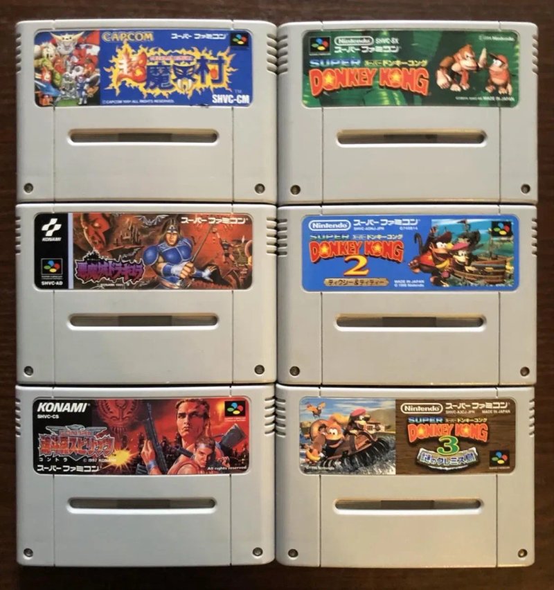 Ігри для Siper Nintendo (SNES), Super Famicom: Zombies, Mortal Kombat, Jungle Book, Castlevania Contra, Wolfenstein, Turtles, Super Mario, Donkey Kong — фото 5