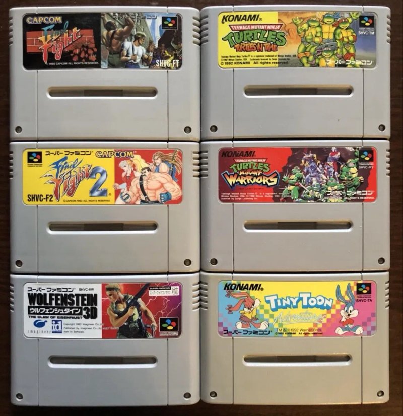 Ігри для Siper Nintendo (SNES), Super Famicom: Zombies, Mortal Kombat, Jungle Book, Castlevania Contra, Wolfenstein, Turtles, Super Mario, Donkey Kong — фото 6