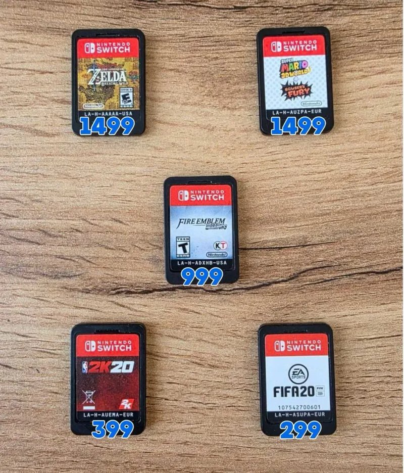 Ігри на картриджах для nintendo switch, разом або окремо — фото 2