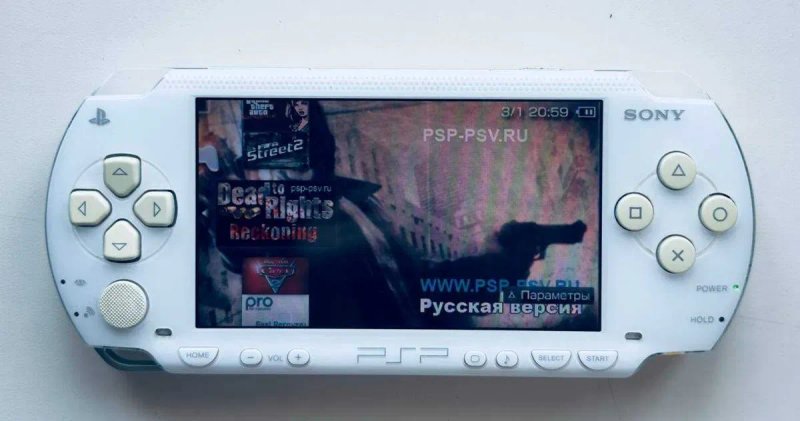 Ігрова консоль Sony PlayStation Portable 1003, біла — фото 8