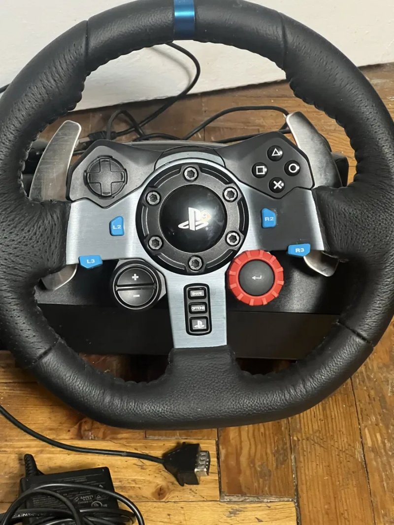 Ігрове кермо Logitech G29 Driving Force (для PlayStation / PC) + Педалі — фото 2
