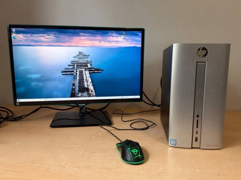 Ігровий комп’ютер HP Pavilion / Intel Core i5-7400 / 8 ГБ RAM / HDD 1 ТБ / GTX 1050 2 ГБ — фото 3