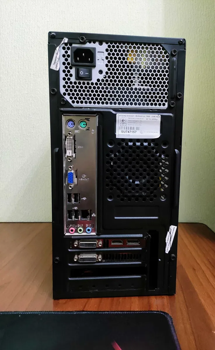 Ігровий комп'ютер - Танки - Intel Core i5 / DDR 10 ГБ / SSD+HDD / WiFi + bluetooth — фото 5