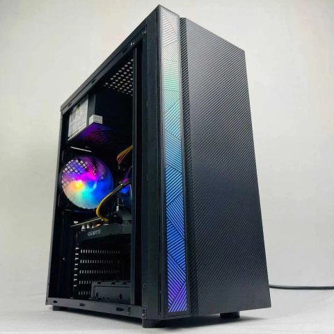 Ігровий ПК i3-10100F/RX 6800 16Gb/16gb ddr4/500SSD Игровой компьютер