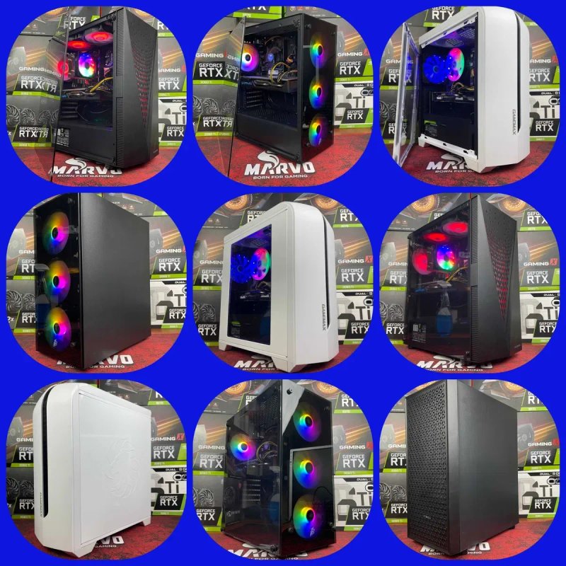 Ігровий ПК i3-10100F/RX 6800 16Gb/16gb ddr4/500SSD Игровой компьютер — фото 5