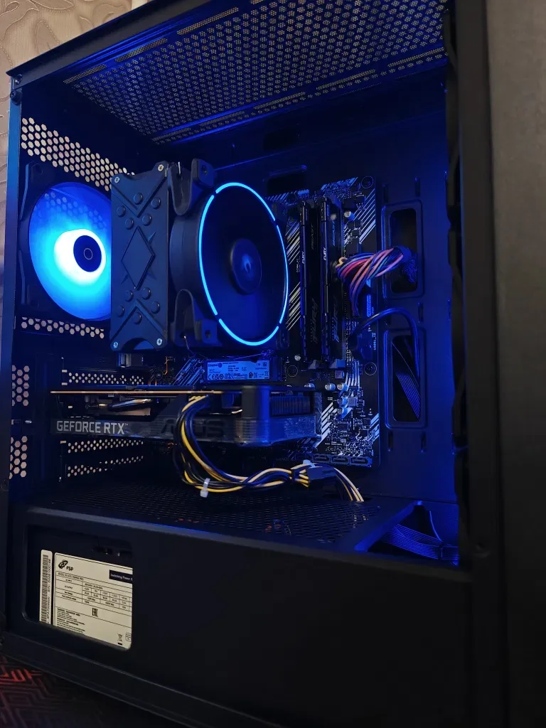 Игровой компьютер Ocypus ARGB/ RTX 5050 8G гарантия/ B550/R5 3600/ 16 OZU DDR 4/ SSD Nvme Kingston 1tb — фото 4