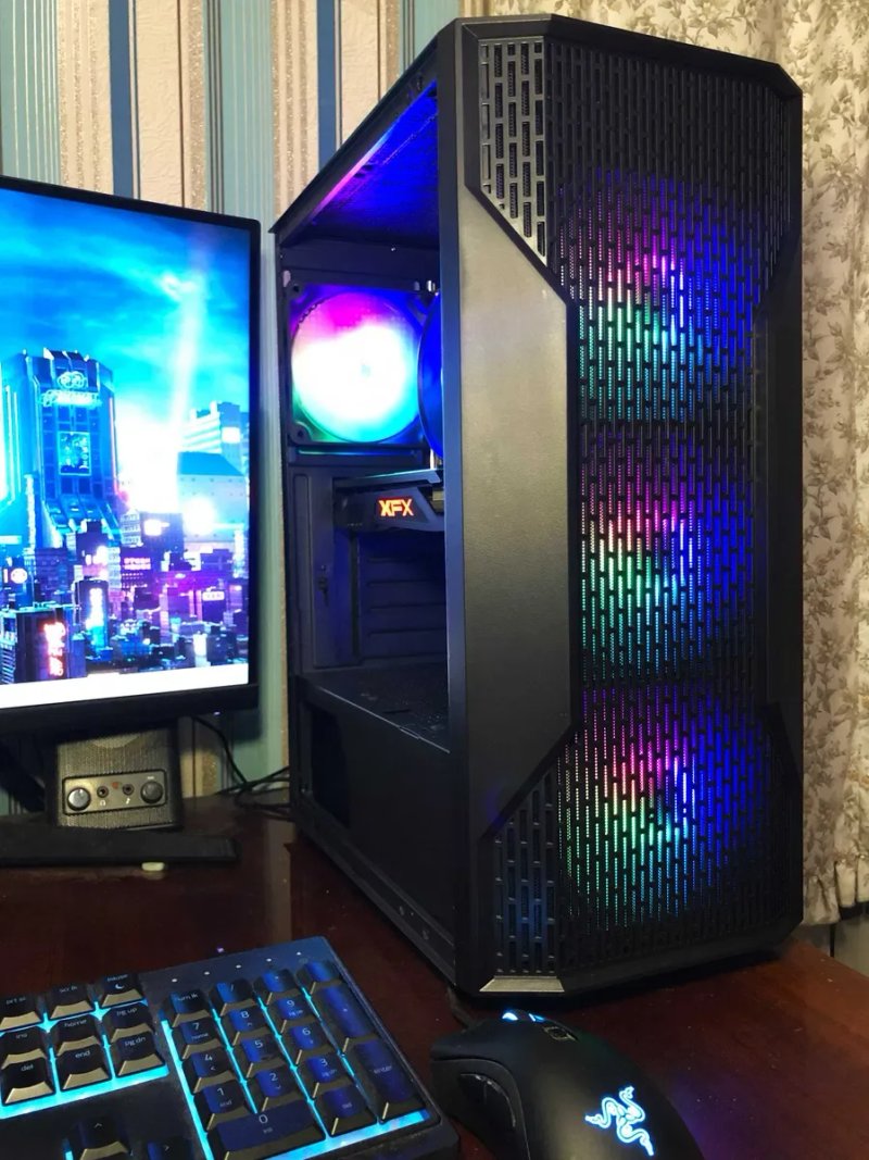 Игровой ПК Intel i7/32Gb/RX580 8/SSD256+500 компьютер системный блок — фото 2