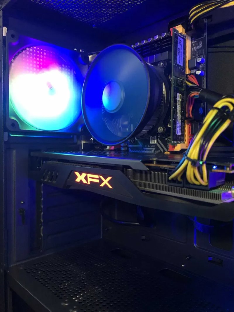 Игровой ПК Intel i7/32Gb/RX580 8/SSD256+500 компьютер системный блок — фото 3