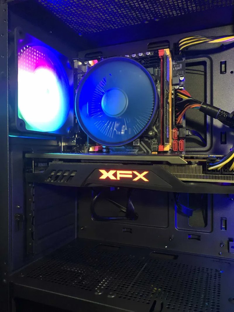 Игровой ПК Intel i7/32Gb/RX580 8/SSD256+500 компьютер системный блок — фото 4
