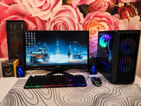 Игровой ПК RTX 2060 6GB / 7 Покоління 16GB RAM Комп'ютер 500GB + SSD Стационарный блок