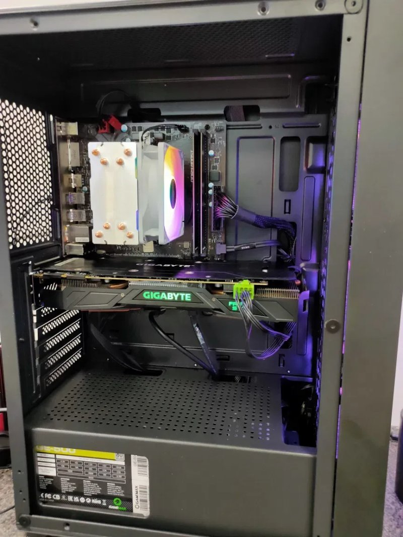 Игровой ПК Ryzen 5 2600/DDR4-16Gb/Nvidia Gtx 1070-8Gb//SSD 120+HDD 1Tb — фото 2