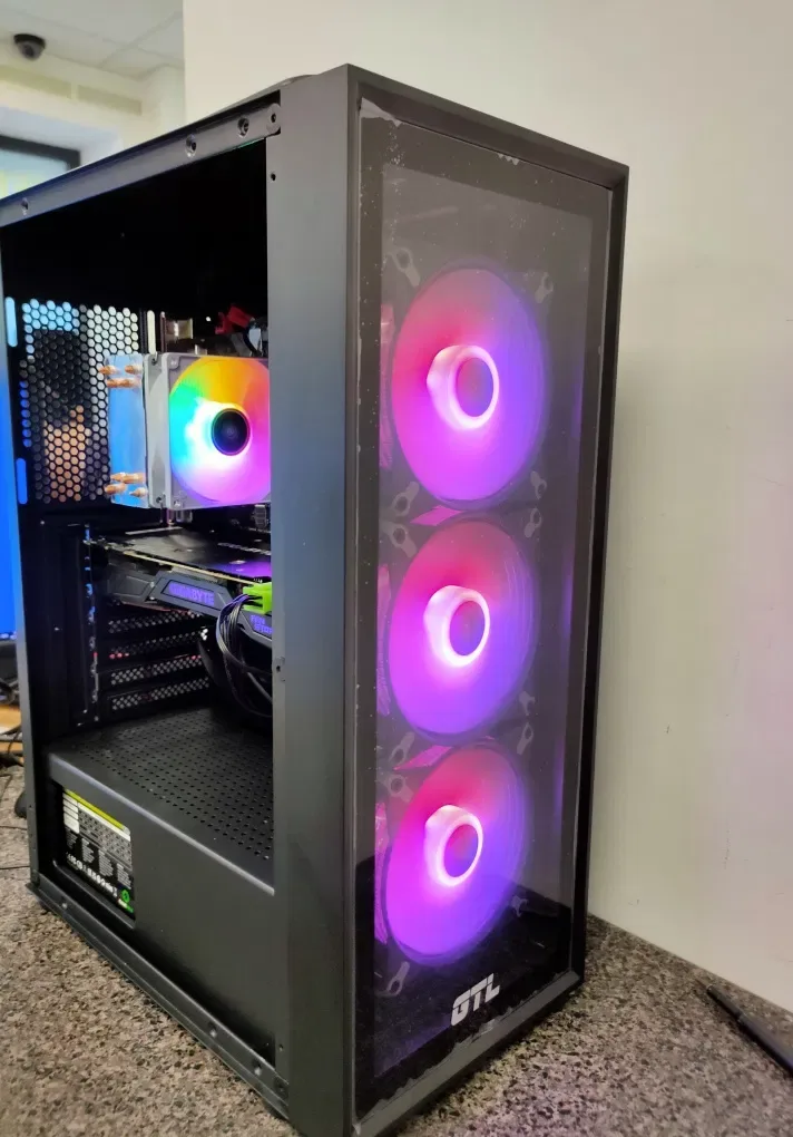 Игровой ПК Ryzen 5 2600/DDR4-16Gb/Nvidia Gtx 1070-8Gb//SSD 120+HDD 1Tb — фото 3