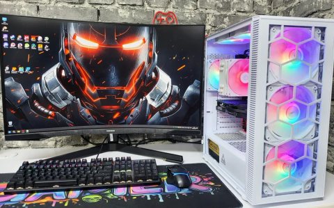 Игровой ryzen7 5700 rtx4060ti Stalker 2 gtaV Rust Pubg WoT Cs2