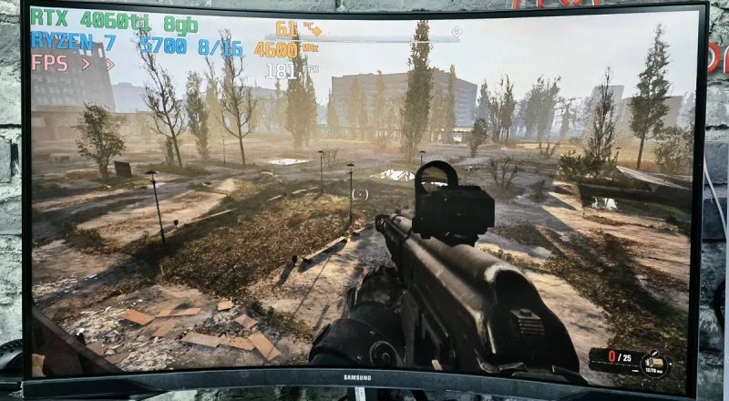 Игровой ryzen7 5700 rtx4060ti Stalker 2 gtaV Rust Pubg WoT Cs2 — фото 2