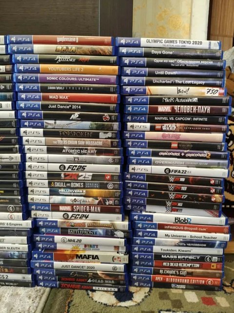 Игры для ps4, диск playstation 4