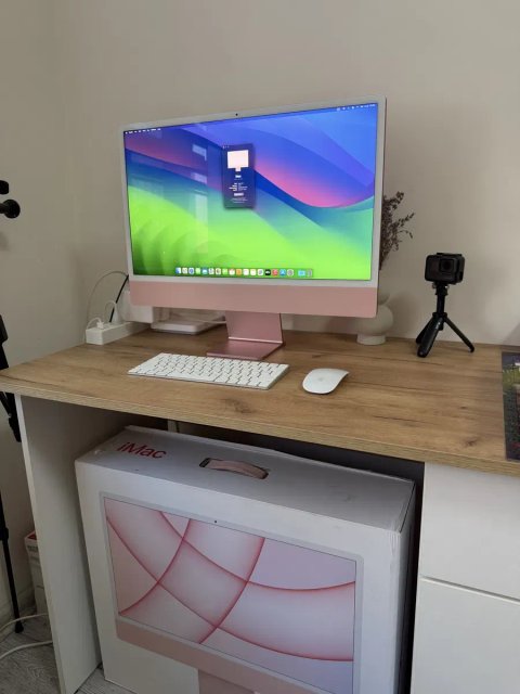 iMac 24’ 2021 M1 8CPU / 7GPU 8GB RAM 256GB SSD Pink