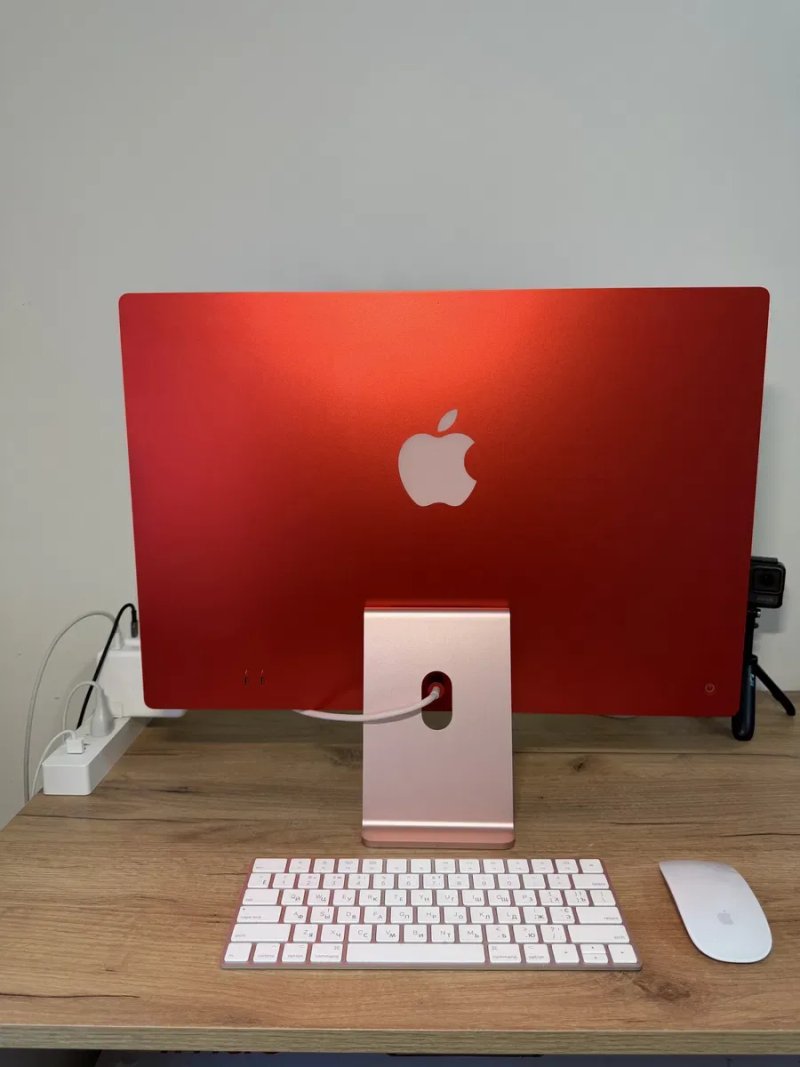 iMac 24’ 2021 M1 8CPU / 7GPU 8GB RAM 256GB SSD Pink — фото 3