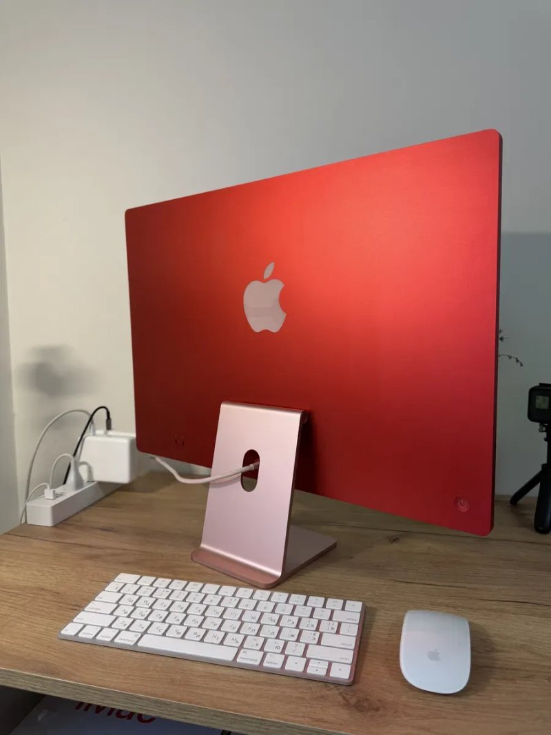 iMac 24’ 2021 M1 8CPU / 7GPU 8GB RAM 256GB SSD Pink — фото 4