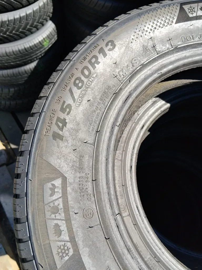 Imperial 145 80 r13 4шт шини матіз всесезонка QQ Таврія Славута  б'у резина з Європи — фото 4