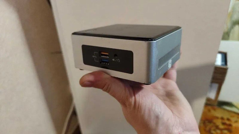 Intel NUC5СPYH Cel3050 ddr3 sata3 wifi ac bluetooth Gigabit Ethernet HomeAssistant 12-19v — фото 5