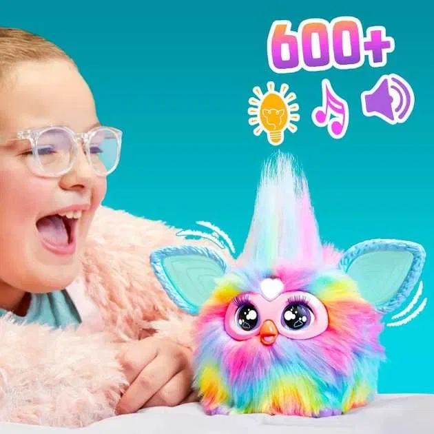 Інтерактивна іграшка Фербі райдужний Furby Tie Dye — фото 4