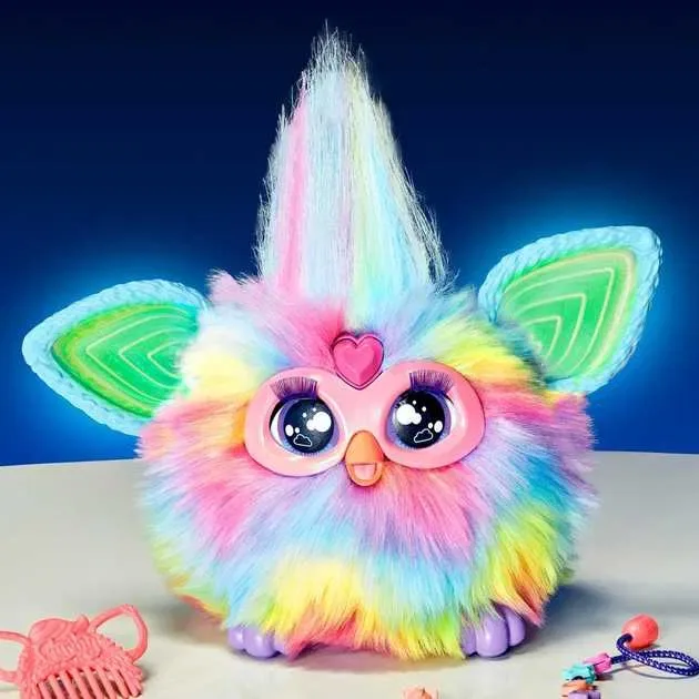 Інтерактивна іграшка Фербі райдужний Furby Tie Dye — фото 5