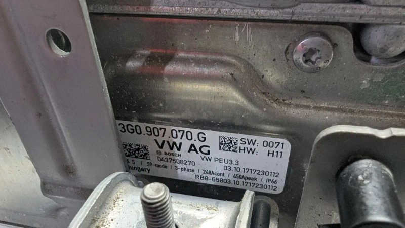 Інвертор електричний гібрид Volkswagen Passat B8 3G0907070G Фольксваген Пассат Б8 Пасат Б8 Инвертор электрический гибрид — фото 6