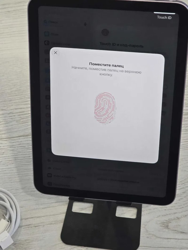 iPad Mini 7 Gen (A17 Pro) Wi-Fi 128Gb , на офіційні гарантії, стан нового , 100% батарея — фото 6