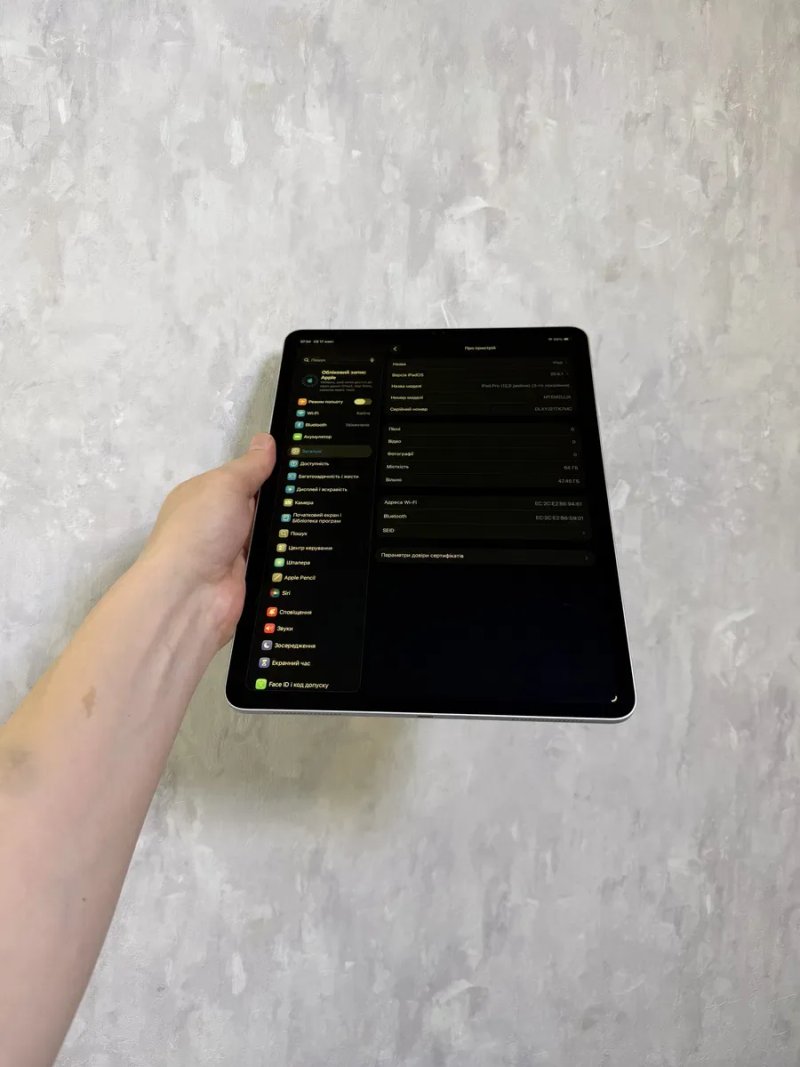 iPad Pro 12.9 (3 покоління) 64GB Wi-Fi | 120 Гц | Ігровий планшет — фото 4