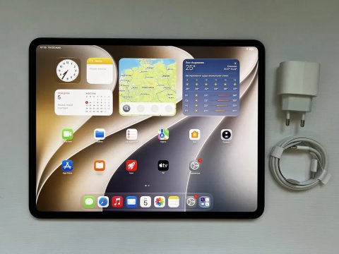 iPad Pro 13 M5 2025 1TB Wi-Fi Space Black Nano-texture glass A3360 на гарантії до грудня 2026