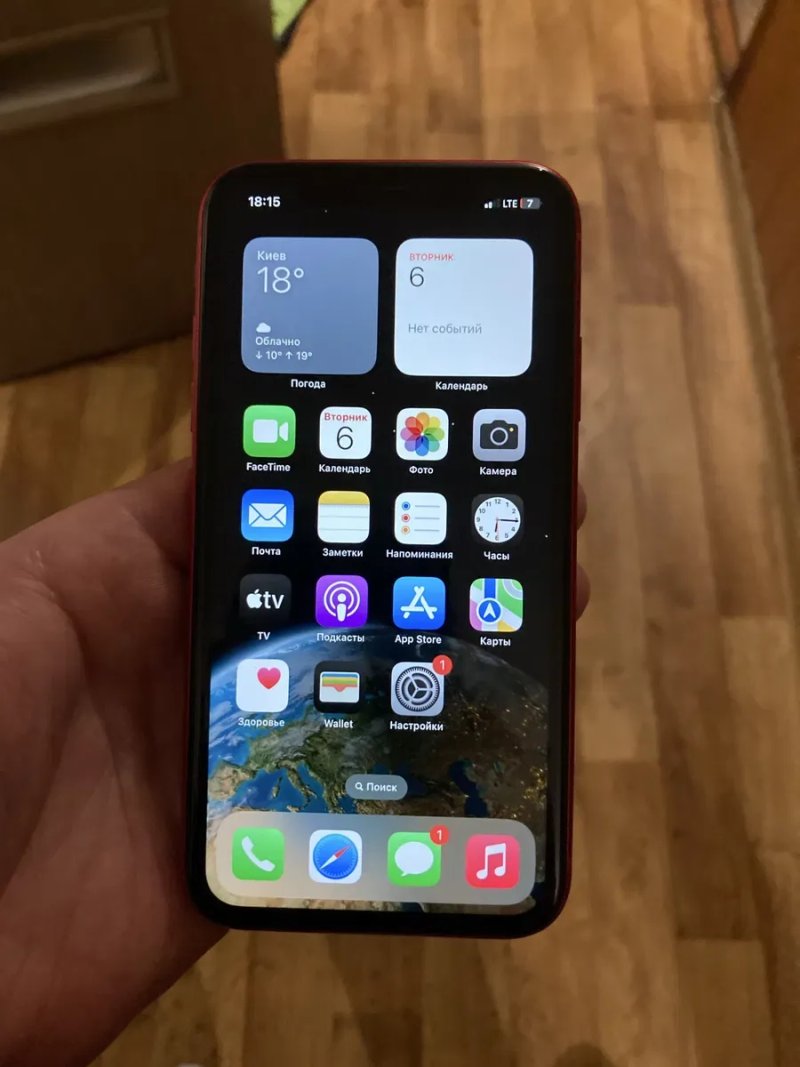 IPhone 11 64 gb Red Product Neverlock — фото 8