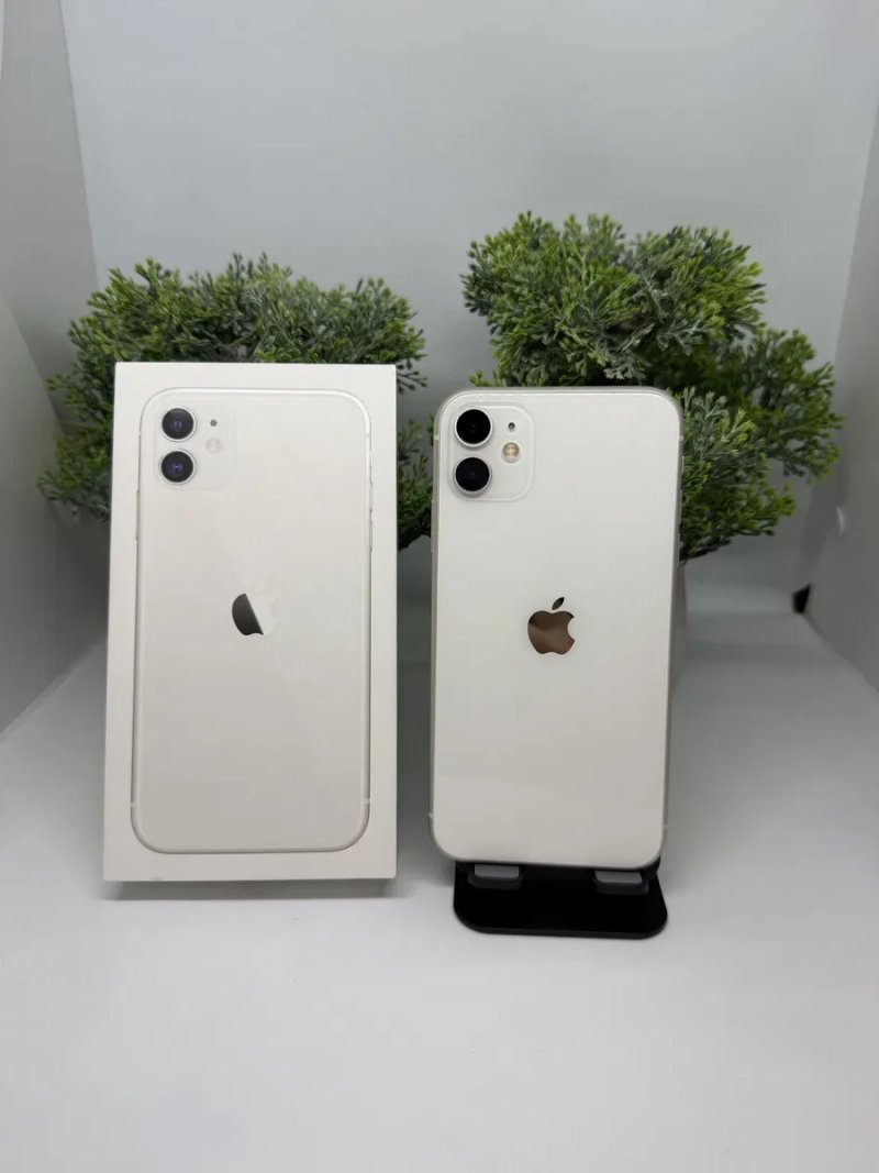 iPhone 11 64GB White (айфон 11 64ГБ білий) — фото 6