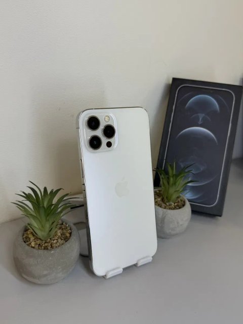iPhone 12 Pro Max 256 GB Silver/ Neverlock/ 100% АКБ/ Айфон 12 Про Макс 256 ГБ