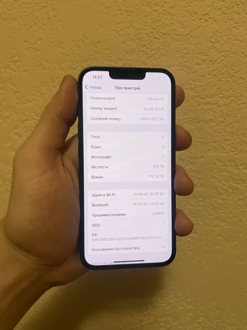 Iphone 13 128gb black 80% neverlock — фото 7