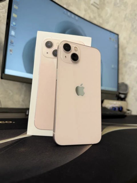 iPhone 13 256Gb Pink • Идеал • АКБ 80% • Полный комплект • Гарантия • Айфон