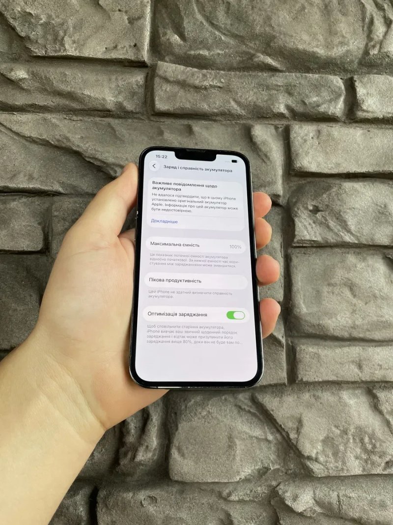 iPhone 13 Pro 128Gb 100% батарея Айфон 13 Про Мобільний телефон — фото 7