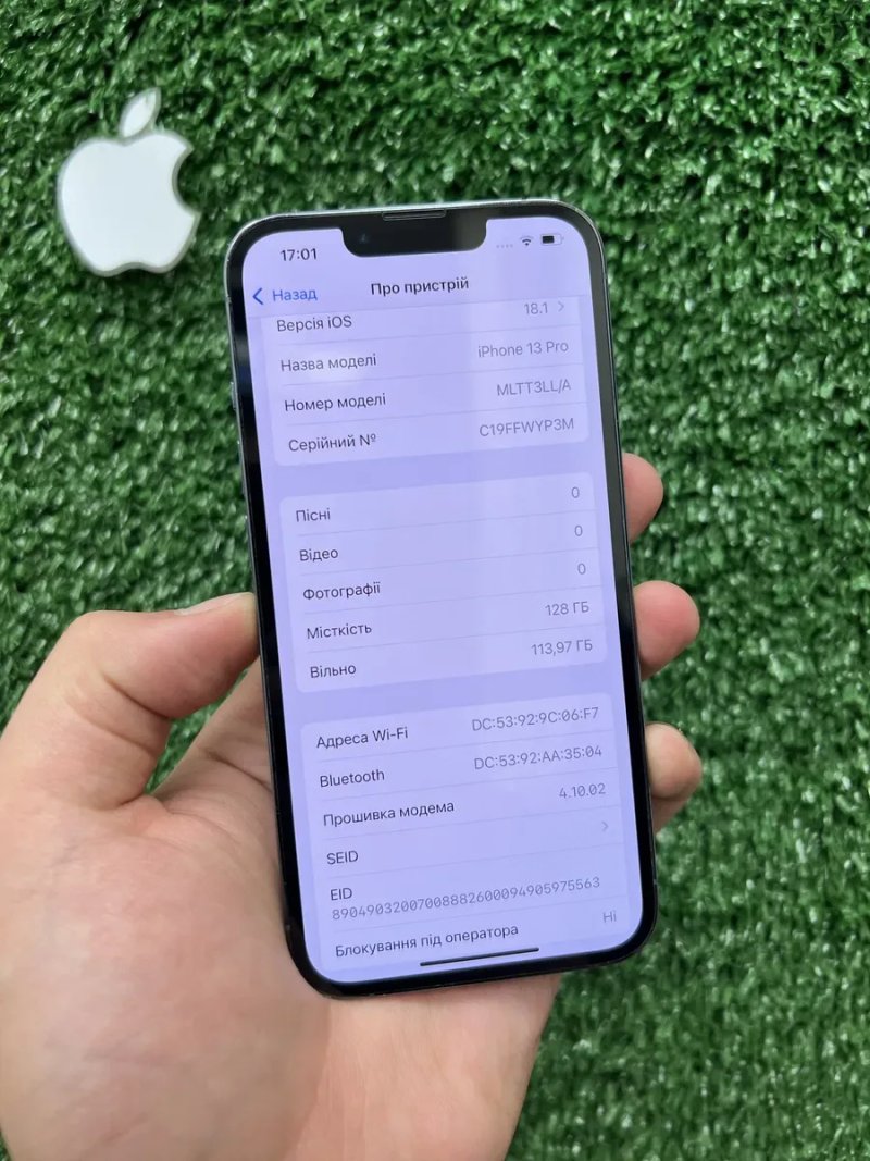 iPhone 13 Pro 128gb Sierra Blue Neverlock у Відмінному стані / Гарантія / АКБ 85%! — фото 7