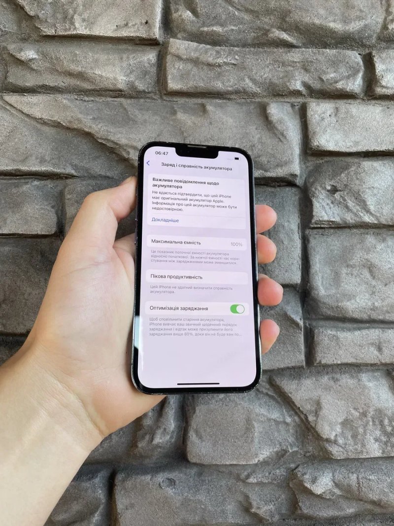 iPhone 13 Pro 256Gb 100% батарея Айфон 13 Про 256Гб Мобільний телефон — фото 7