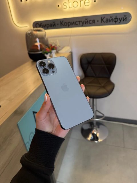 Iphone 13 Pro Max 128 Gb Sierra Blue 100% Акб Розстрочка Обмін Магазин